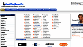 What Oneclickreseller.com website looked like in 2018 (6 years ago)