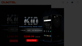 What Oukitel.com website looked like in 2018 (6 years ago)