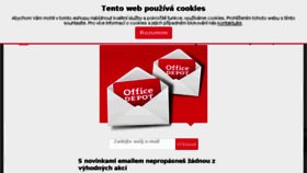 What Officedepot.cz website looked like in 2018 (6 years ago)