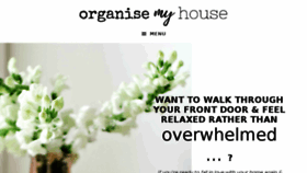 What Organisemyhouse.com website looked like in 2018 (6 years ago)