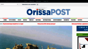 What Orissapost.com website looked like in 2018 (6 years ago)