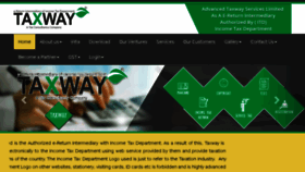 What Onlinetaxwayindia.com website looked like in 2018 (6 years ago)