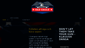 What Oldeagle.se website looked like in 2018 (6 years ago)