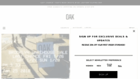 What Oaknyc.com website looked like in 2018 (6 years ago)