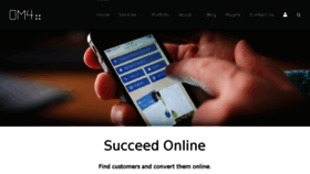 What Om4.com.au website looked like in 2018 (7 years ago)
