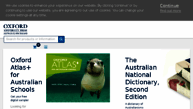 What Oup.com.au website looked like in 2018 (6 years ago)