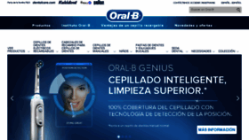 What Oralb.es website looked like in 2018 (6 years ago)