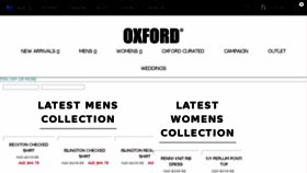 What Oxfordshop.com.au website looked like in 2018 (6 years ago)