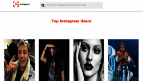 What Openinstagram.com website looked like in 2018 (6 years ago)