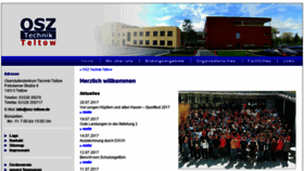 What Osz-teltow.de website looked like in 2018 (6 years ago)