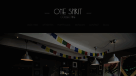What Onespiritcollective.com website looked like in 2018 (6 years ago)