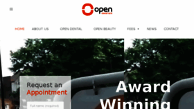 What Opendentalcare.co.uk website looked like in 2018 (6 years ago)