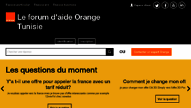 What Orangeassistance.tn website looked like in 2018 (6 years ago)