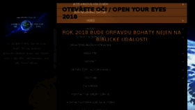 What Otevreteoci.cz website looked like in 2018 (6 years ago)