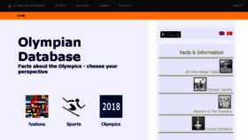 What Olympiandatabase.com website looked like in 2018 (6 years ago)