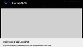What Owsoluciones.com website looked like in 2018 (6 years ago)