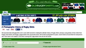 What Oldrugbyshirts.com website looked like in 2018 (6 years ago)