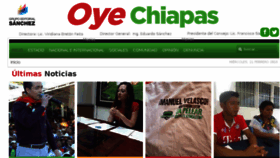What Oyechiapas.com website looked like in 2018 (6 years ago)