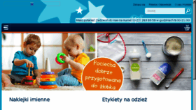 What Oznaczone.pl website looked like in 2018 (6 years ago)