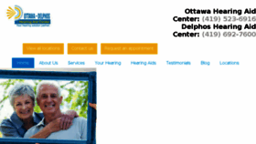What Ottawahearingaidcenter.com website looked like in 2018 (6 years ago)