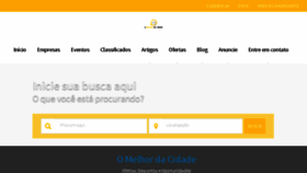 What Omelhordacidade.com.br website looked like in 2018 (6 years ago)