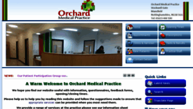 What Orchard-medical.co.uk website looked like in 2018 (6 years ago)