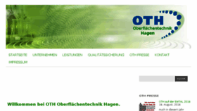 What Oth-hagen.de website looked like in 2018 (6 years ago)