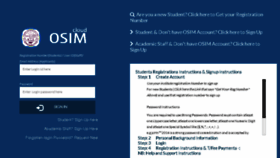 What Osim.tudarco.ac.tz website looked like in 2018 (6 years ago)