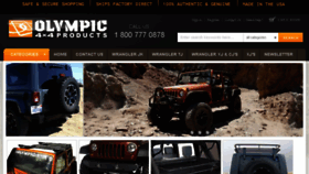 What Olympic4x4products.com website looked like in 2018 (6 years ago)