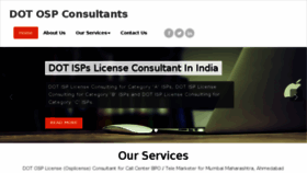 What Ospconsultants.com website looked like in 2018 (6 years ago)
