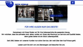 What Optik-stehle.de website looked like in 2018 (6 years ago)