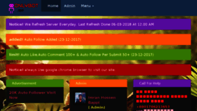 What Onlybot.top website looked like in 2018 (6 years ago)