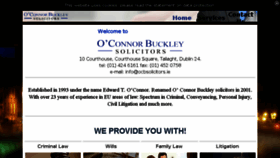 What Ocbsolicitors.ie website looked like in 2018 (6 years ago)