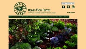 What Oceanviewfarms.net website looked like in 2018 (6 years ago)