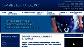What Omalleylawoffice.com website looked like in 2018 (6 years ago)