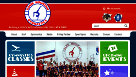 What Ozarkmountaingymnastics.com website looked like in 2018 (6 years ago)