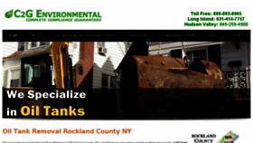 What Oiltankremovalrocklandcounty.com website looked like in 2018 (6 years ago)