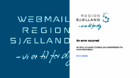 What Outlook.regionsjaelland.dk website looked like in 2018 (6 years ago)