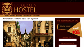 What Oldcityhostel.lviv.ua website looked like in 2018 (6 years ago)