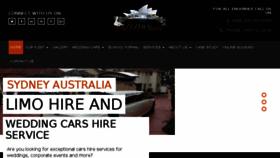 What Ozlimohire.com.au website looked like in 2018 (6 years ago)