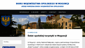 What Opolskie.de website looked like in 2018 (6 years ago)