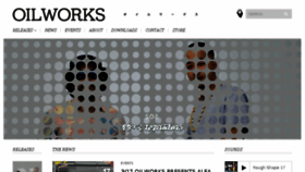 What Oilworks.jp website looked like in 2018 (6 years ago)