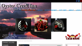 What Oystercreekinnnj.com website looked like in 2018 (6 years ago)
