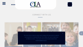 What Olab.org.uk website looked like in 2018 (6 years ago)