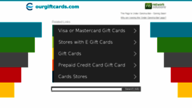 What Ourgiftcards.com website looked like in 2018 (6 years ago)