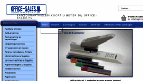 What Office-sales.nl website looked like in 2018 (6 years ago)