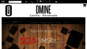 What Omine.com.mx website looked like in 2018 (6 years ago)