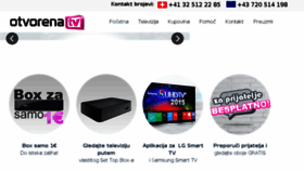 What Otvorena.tv website looked like in 2018 (6 years ago)