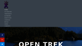 What Opentrek.it website looked like in 2018 (6 years ago)