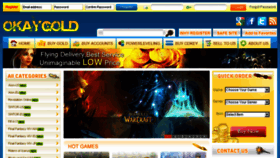 What Okaygold.com website looked like in 2018 (6 years ago)